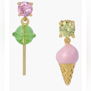 Kurt Geiger Ice Cream Pop Mismatched Earrings